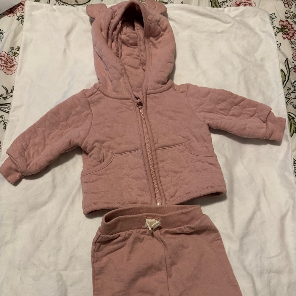Carter's Soft Pink Baby Outfit